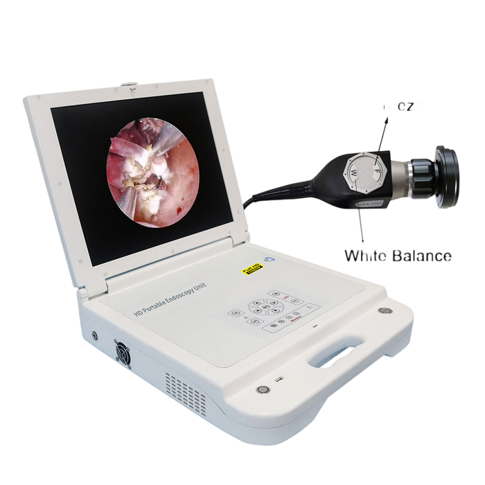 ENT Endoscopy Imaging System with HD Camera & LED Light Source