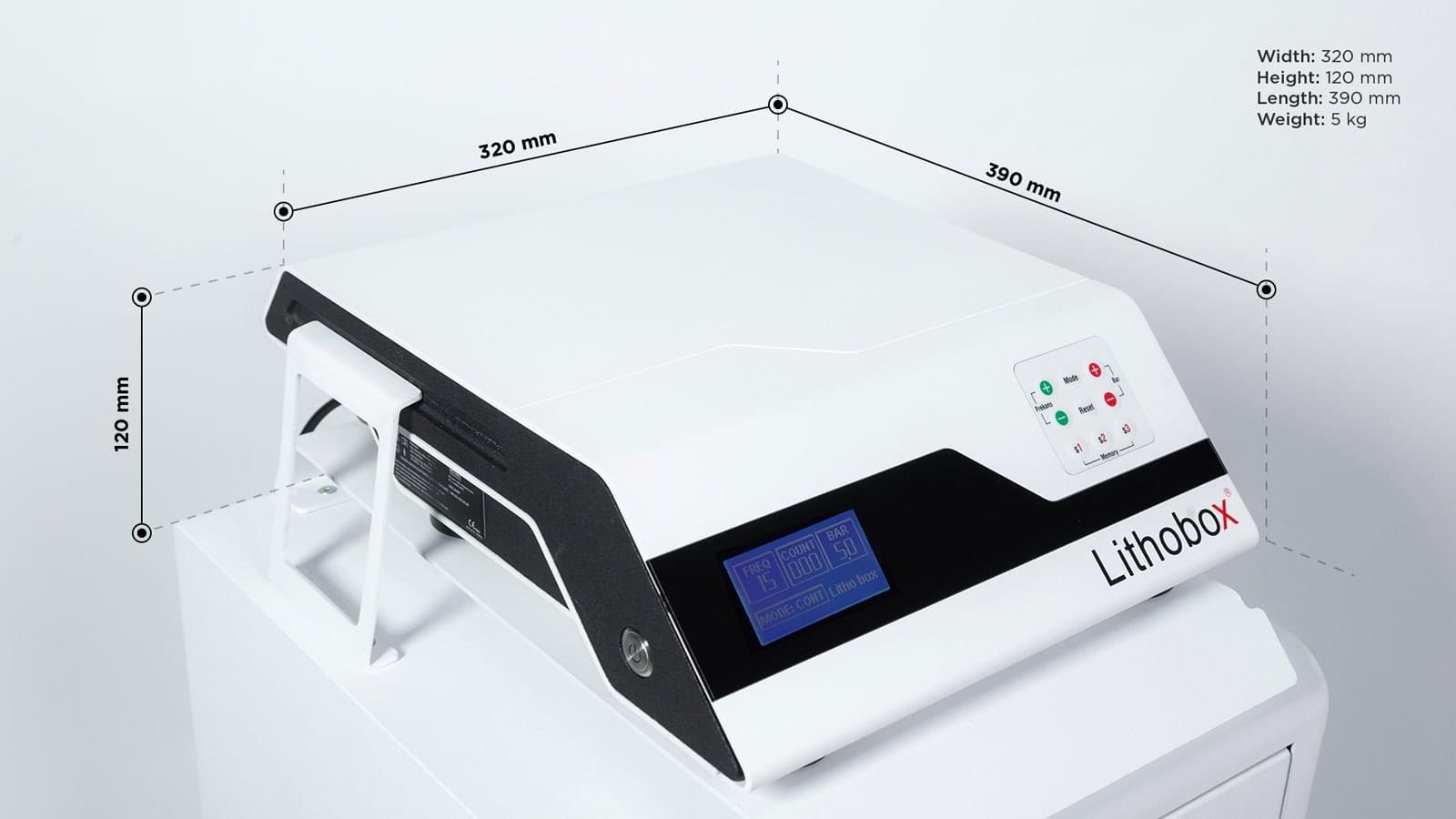 LITHOBOX Pneumatic Lithotripter Set