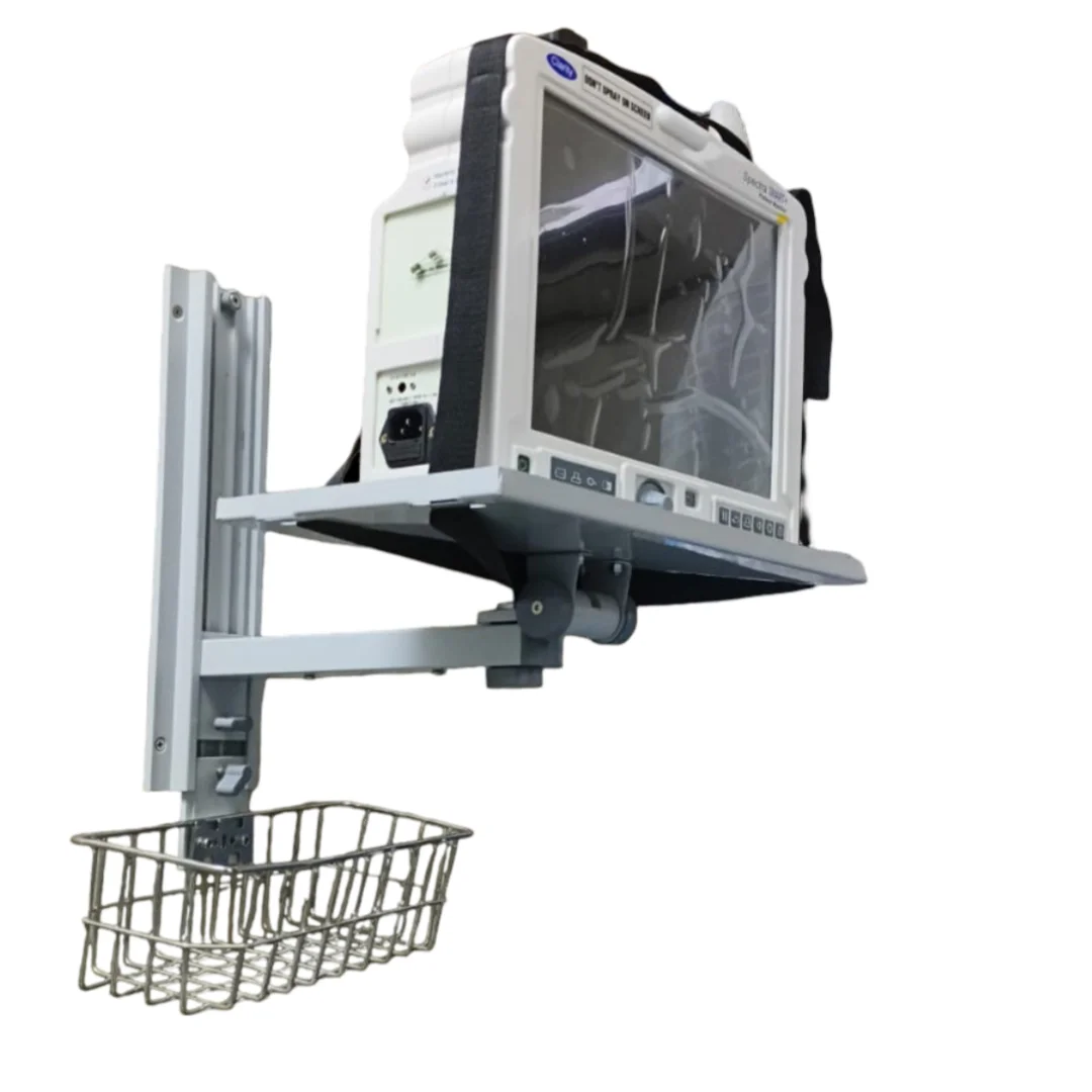 Wall Mount Stand for Patient Monitor with Basket